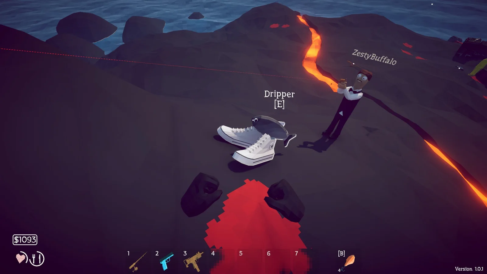 How to Use Dynamite in How to Fish: Throw It Right