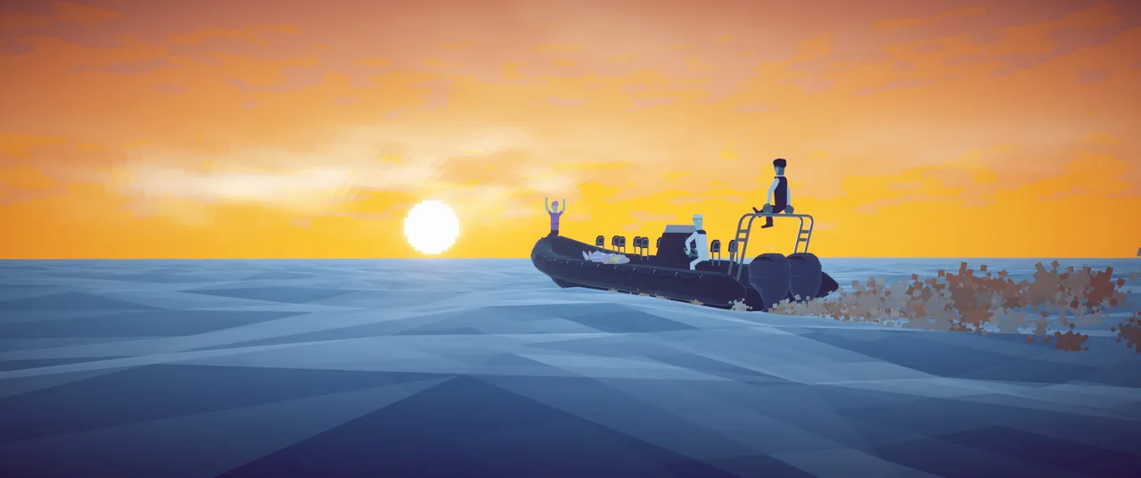The radar sends your boat to coordinates at sea